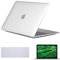 Se7enline Compatibile con MacBook Air 12 pollici 2015/2016/2017/2018/2019 Cover rigida per MacBook 12 pollici modello A1534 con display Retina, copertura della tastiera, pellicola protettiva,
