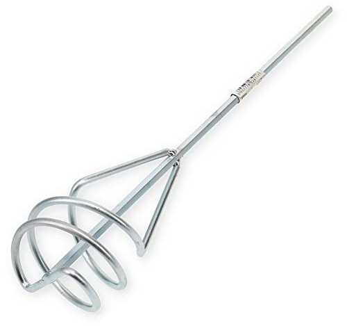 Rührstab 6-Kant verzinkt 80 x 400 x 8 mm 1 Stück Mischer Mörtel Gips Farb Rührer Mixer Quirl Wendel