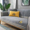 sofahusse,Sofa schoner,Sofa Auflage,Hochwertige Sofa-Schonbezug für Stuhl/Sofa,Sofabezüge aus Chenille-Stickerei,Stoffsofa-Sparer,Ledercouch-Schutz-grau_Kissenbezug 45 * 45cm
