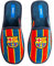 MARPEN SLIPPERS, Offizielle FC Barcelona Fußball Winter Hausschuhe mit flexibler Sohle Unisex für Herren oder Damen, Trikolore Offene, Größe 37