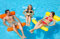 beachware aufblasbare Pool Wasserhängematte [GELB] Luftmatratze mit Netz - Luftmatratze Pool Erwachsene & Kinder für den Sommerurlaub - Bequemes sitzen & liegen im Wasser mit Schwimmmatte