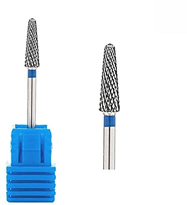 Natury Nails Carbure ongle foret tungstène fraises. Fraise rotative électrique manucure machine équipement nail. Grain Moyen