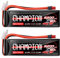 GOLDBAT Champ-Serie RC Akku 5200mAh 11.1V 3S 80C LiPo Akku Weicher Fall mit Deans Stecker für RC Auto Boot LKW Buggy Truggy Heli Flugzeug (2 Packungen)