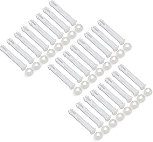 Vypart Lot de 24 goupilles et joint d'étanchéité 25018 de 7 cm pour piscines rondes Intex à cadre métallique de 3 à 7 m