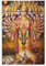 Lord Vishnu Hinduismus-Poster, indische Götter, religiöse Ritualkultur, Leinwandbild, Kunstdruck, modernes Familienschlafzimmer, Dekorationsposter, 30 x 45 cm