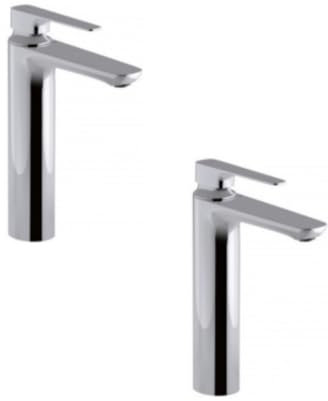 JACOB DELAFON Lot de deux mitigeurs lavabo haut Aleo+ sans bonde de vidage