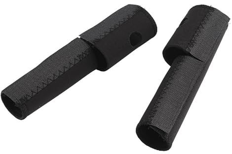 1 Pair Mountain Bike Front Fork Protective Pad Frame Wrap Cover Guard Protector Bicycles Front Fork Sleeve Dust Cover Road Bike Front Fork Protector Dustproof Durable Frame Wrap Easy Installation