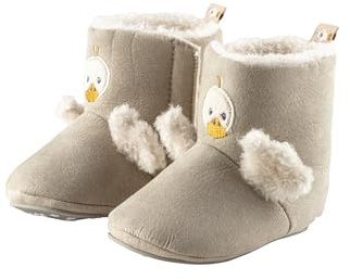 Sterntaler Babystiefel Ente Edda, Mädchen - Baby Schuhe mit aufgenähter und rutschfester Sohle