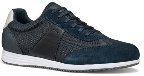 Geox Herren U ARTHIEN A Sneaker, Navy/Black, 44 EU