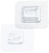 NOENNULL Double-Sided Adhesive Wall Hooks, Waterproof, Self-Adhesive, Wall Hooks, Waterproof and Reusable, Seamless Hooks, Traceless Wall Mount, Sticky Hooks Kitchen
