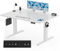 Homall Höhenverstellbarer Schreibtisch 120x80 cm, Schreibtisch Höhenverstellbar, Elektrischer Schreibtisch mit Vierteilige Tischplatte, Computertisch mit Memory Funktion,Standing Desk