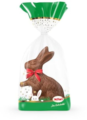 WAWI Sitzhase Kakao Edelvollmilch Schokolade passend zur Ostern 225g