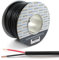 Automotive Round Twin 2 Core Cable 12v 24v Thin Wall Wire (29 AMP Rated 2.5mm²) 10/30/50/100 Metre (50M Roll)