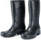 Donbest Stivali di Gomma Uomo Stivali da Antipioggia Wellington Rain Boots Scarpe Da Giardino Impermeabili Antiscivolo,Black2,EU45