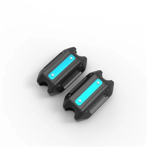 SCARXUSV Für Aprilia Für Tuono 660 RS660 RS 660 2020 2021 25 Mm Motorrad-Sturzbügel Stoßstange Motorschutz Schutz Dekorativer Block Motorrad-Stoßstangen-Rahmenschutz(HIMMELBLAU)