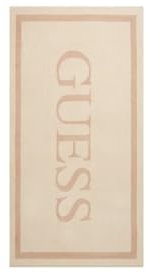 GUESS Strandtuch Logo 180 × 100 E5GZ13SG00P G053 Ecru
