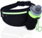 Guyode Ceinture Running, Porte Telephone Course a Pied, Ceinture Hydratation Running, Réglable Convient pour Gym, Voyage, Escalade, Randonnée, Marathon, Vélo (Bouteilles Non incluses) Noir