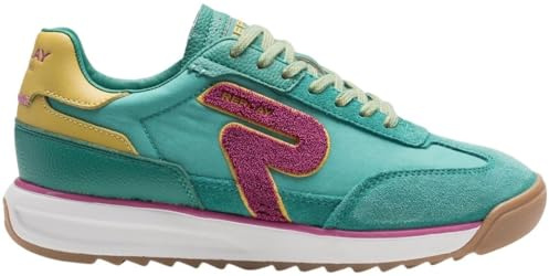 Replay Damen Runner Sneaker, Green 027 (Grün), 40