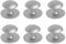 Steel Glue Knob Set Round Cabinet Hardware Furniture Handle Auto Stick Pull Wardrobe Glass Door Decorative Modern Furniture Pull