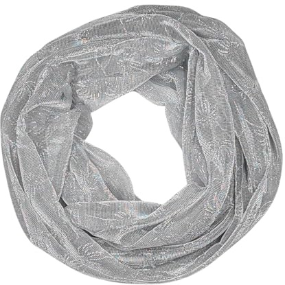 zarolo Damen Loop Schal, Schlauchschal dünn, leichter Damen Halstuch, dünner Rundschal Viskose, Seide, Baumwolle