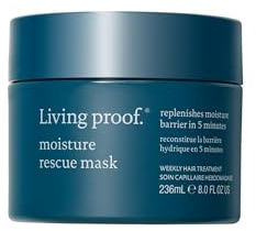 Living Proof Moisture Rescue Mask 236 ml – Intensive Feuchtigkeitsmaske für trockenes Haar - pflegende Haarmaske für Glanz & Geschmeidigkeit