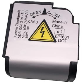 Xenon Steuergerät Kompatibel Mit BMW 5er E60 E61 X5 E53 Xenon-HID-Scheinwerfer-Starterzündgerät, Schwarze Fassung, 5DD00831910 5DD008319-50