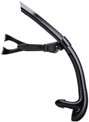 Tuba de natation pour entraînement de plongée, plongée avec tuba - Embout buccal confortable - Valve unidirectionnelle pour piscine en eau libre