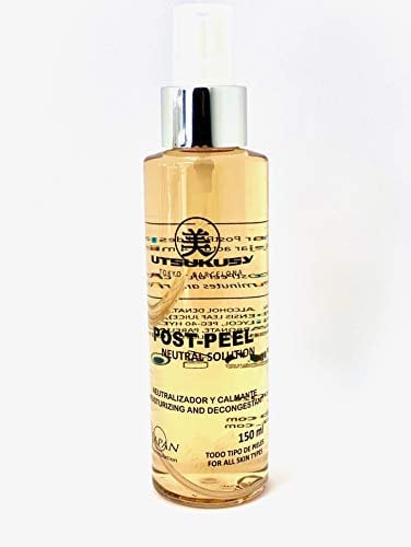 Post Peel Solution –Neutralisationslösung - Zur Neutralisation nach einem chemischen Peeling wie z.B. einem Fruchtsäurepeeling, um den Peeling-Prozess zu stoppen