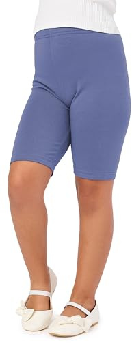 Merry Style Mädchen Kurze Leggings aus Viskose MS10-132 (Jeans, 128)