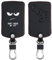 kwmobile Funda Compatible con Renault Llave de Coche de 4 Botones (Solo Keyless Go) - Cubierta de Cuero sintético - Case para Mando y Control de Auto Don't Touch my Key