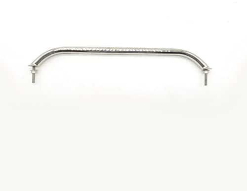 Osculati Corrimano INOX mm 450 (Oval Pipe handrail AISI316 External Screws 460 mm)