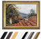 Bild mit Rahmen - Peder Mork Mönsted Blühender Kaktus 110x85 cm - Gerahmtes Leinwandbild Alte Meister - Antiker Rahmen Gold Barock, Klassisch