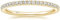Lisandra Scott Eternity Ring 925 Sterlingsilber mit Zirkonia Kristall Damenring in Silber, Rosegold und Gold für Damen mit Stein und Schmal (Gold, 58)