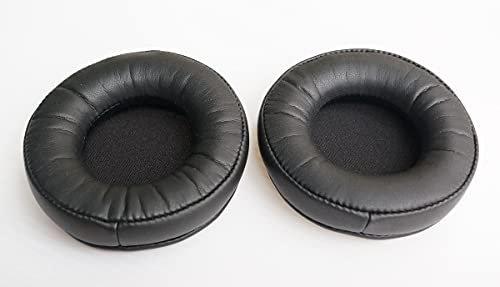 V-MOTA Ohrpolster kompatibel mit Stereo-Gaming-Headset, kabellos, PS4, PC, Xbox One Controller, Laptop, Mac, PS5, Bluetooth-Kopfhörer, Ersatzkissen, Reparaturteil (80 mm, 1 Paar)