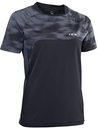 Ion Girls MTB-Jersey Kurzarm Traze Amp AFT Schwarz Gr. L