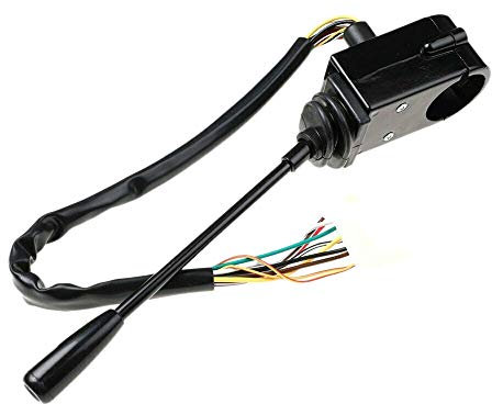 JUATIE Le Commutateur de Clignotants de Colonne de Direction Bouton Poussoir de pour Interrupteur D'éClairage de Loin et de PrèS pour - et Vieux Tracteur et Camion