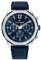 Tommy Hilfiger Multi Zifferblatt Quarz Uhr für Herren mit Marinblaues Lederarmband - 1792063