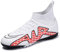 WEJIESS Jugend-Fußballschuhe Outdoor Herren-Fußballschuhe Herren High Top Fußballschuhe Jungen Turf Trainer Professionelle Fußball-Athletik-Schuhe