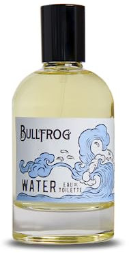 Bullfrog Eau de Toilette Elements: Wasser 100 ml – Herrenparfüm – Noten von Ingwer, grünem Pfeffer, Kardamom, Salbei, schwarzem Basilikum, Patchouli, Mammutbaumholz und Amber – hergestellt in Italien