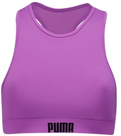 Puma High NCK T Maillot de Bain, Rose, S Femme