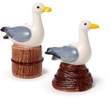 Puckator Seagull Buoy Ceramic Salt & Pepper Set