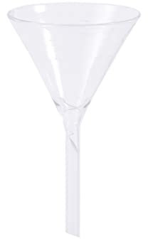 HOLIDYOYO Material De Embudo Triangular Sólido Para Química Analítica Embudo De Alimentación Líquido o Sólido