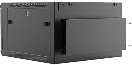 Caymon WPR606R/B 19-inch 6U Double-Door Installation Rack