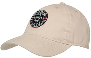 Camp David Herren Base Cap Stone Washed mit Label Patch Cappuccino None