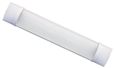 LED Deckenlampe flach IP42 Weiß länglich 30 cm klein neutralweißes Licht 4100 K 1040 lm Deckenleuchte Badezimmer Badlampe Decke