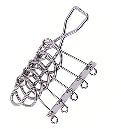 KOMBIUDA Ensemble De Puzzle Anneau Set Puzzle Boucle Joujou Éducatif en Métal Casse-tête Intélectif Détente