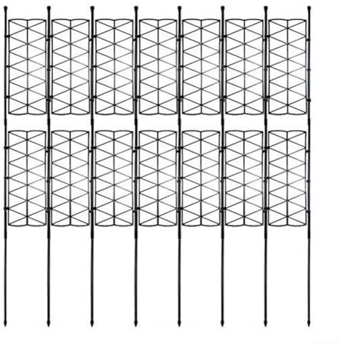 Pflanzen Klettergerüst Sets, Pflanze Klettergerüst Gartenzaun Outdoor Zaun Rose Klettern Pergola Klettereisen für Tomaten, Trauben, Gurken(E)