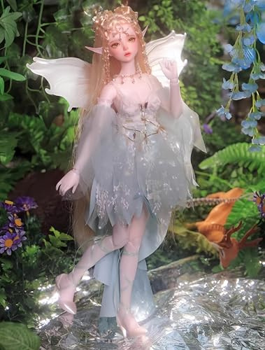 YHYQiFei 1/4 Bjd Puppe Fashion Anime Ball Jointed Dolls Cute Resin Action Figure Handmade Makeup Home Decor Collectible Gift Sets (K)