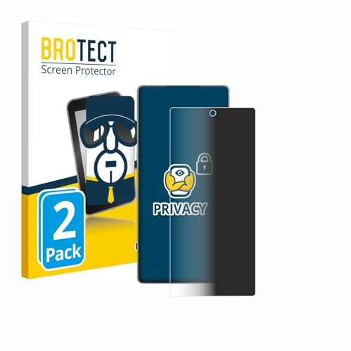 BROTECT Blickschutzfolie für ZTE Nubia Red Magic 11 Pro | 2 Stück Anti-Spy Displayschutz Made in Germany Smartphones und Handys Privacy Screen Protector Blaulichtfilter Klare Folie