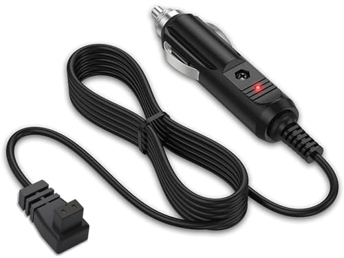 12V-24V KFZ Kühlbox Ersatzkabel, 12V Stecker Kühlbox für Mobicool, Alpicool ARB Waeco CF Auto Kühlschrank Kabel, 3,0m Stecker Auto Kühlschrank Kabel, 10A